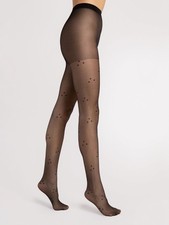 Fiore Charlene 15 Polka Dot Tights