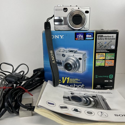 Sony cyber shot dsc - dsc-v1, 5.0mp