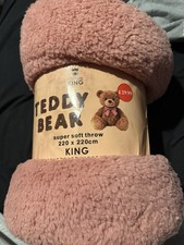 Teddy Bear Super Soft Throw
