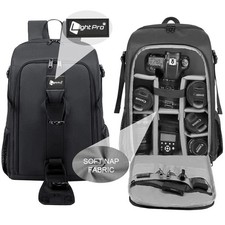 Waterproof Photography Camera Shoulder Backpack Tripod DSLR Storage Travel Bag
