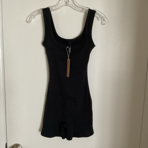 Skims cotton rib romper - skims,