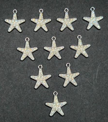 10x zinc alloy - &, rhinestone