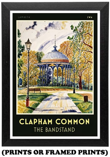 Clapham common the bandstand - the,