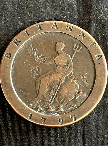 1797 cartwheel george iii two - cartwheel,