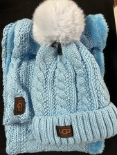 UGG LIGHT BLUE INFINITY HAT