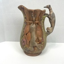 Vintage Signed Majolica Game