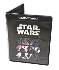 Star Wars 4K Trilogy Case With Artwork & Art Cards - 4K77/80/83 - NO DISCS INCL.