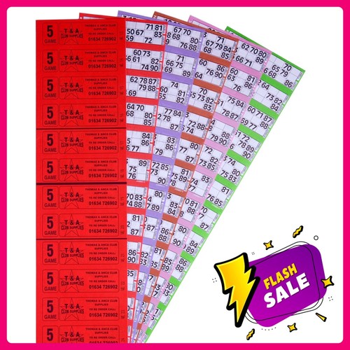 Bingo tickets books 3000 - books,