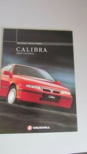 VAUXHALL CALIBRA INC. 2.0i 16V 4x4 1995, 1996 MODELS BROCHURE
