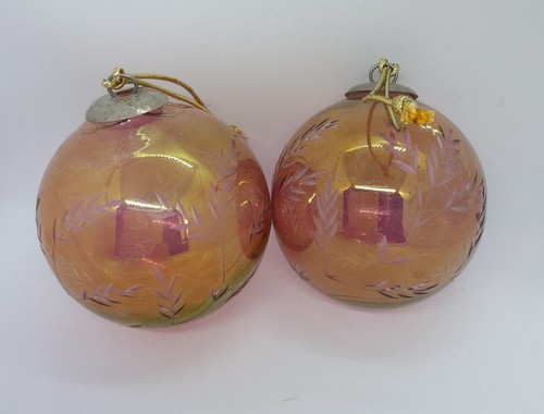 Pair vintage kugel - kugel, style
