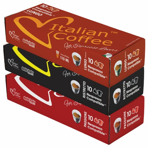 Italian coffee capsules - 30,