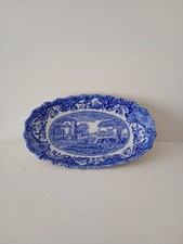 Spode blue italian miniature - blue,