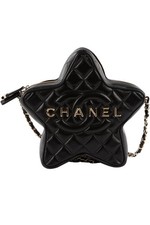 CHANEL BLACK 2024 STAR QUILTED