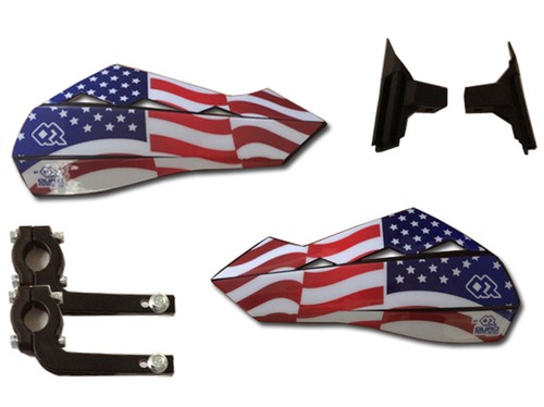 Usa logo polisport hand guards - usa,