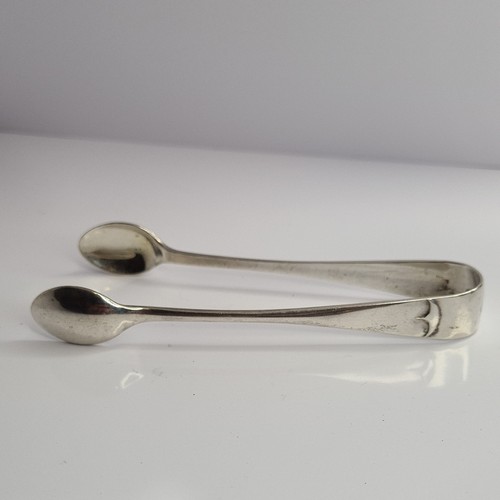 Antique sterling silver sugar - antique,