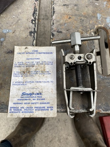 Snap valve spring - snap-on,