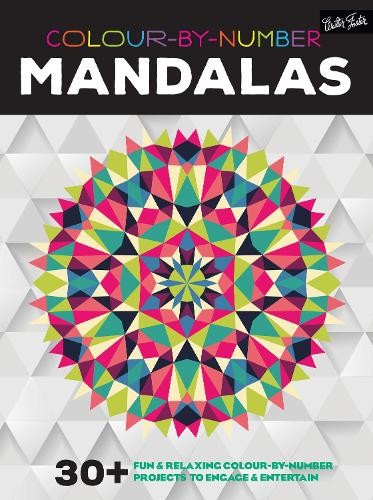 Colour number mandalas - colour-by-number:,
