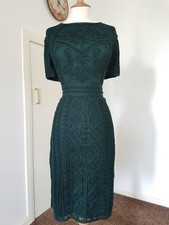 PHASE EIGHT Dress Sz 14 Green