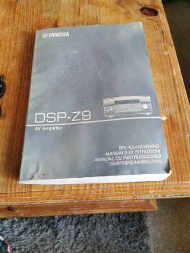 Yamaha dsp amp owner - av, owner's