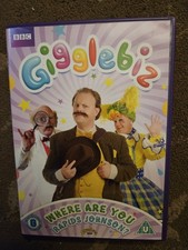 GIGGLEBIZ WHERE ARE YOU RAPIDS JOHNSON ? DVD KIDS 9 EPISODES JUSTIN FLETCHER