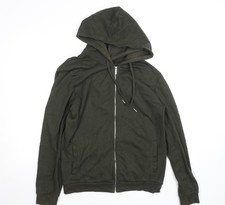 ZARA Womens Khaki Full Zip