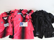 11 a Side Youth Team Kits Shirts + Shorts Pink Black FC Rangers JFC Used