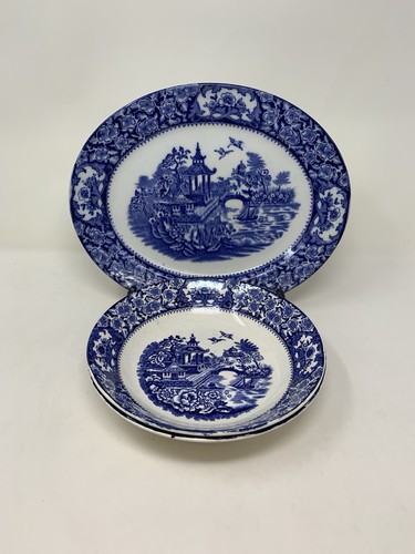 Vintage olde alton ware blue - olde,