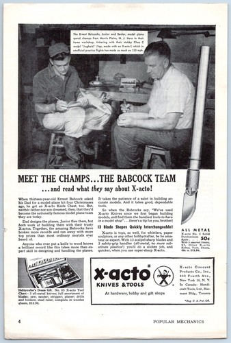 1946 acto knives tools - x,