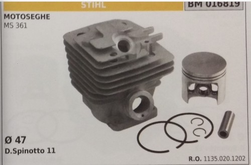 Complete cylinder and piston - complete,