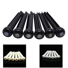 6 Acoustic Guitar Bridge Pins