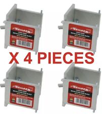 4 X DORI BLOCK LONG SIDED WITH LOCK BOLT FOR 50MM PROFILES BRICKLAYING CLAMP NEW