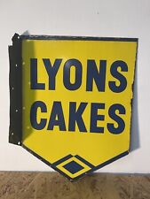 Lyon's Tea Enamel Sign -