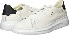 Geox Men's U Maestrale B Sneakers Trainers White Size 7 41 LEATHER NEW RP £110