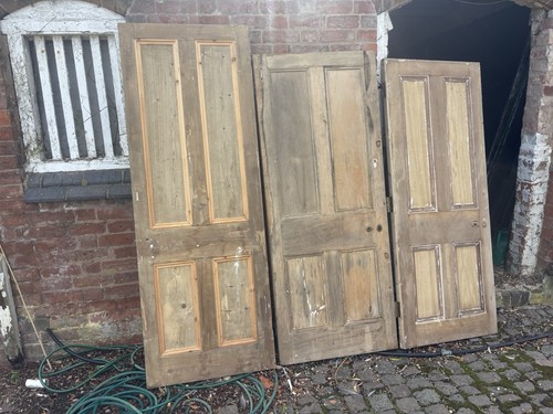 Victorian pine door - victorian,