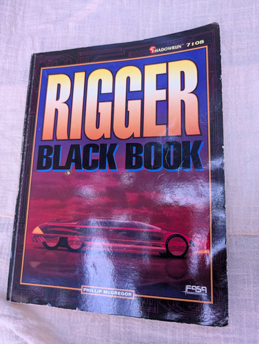 Rigger black book shadowrun - -,