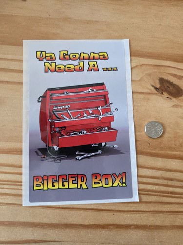 Tool box sticker decal - box,