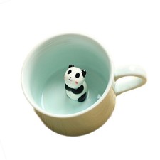 ZaH 3D Mug Animal Inside Cup