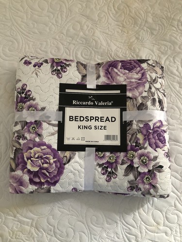 White and purple - white, quilted