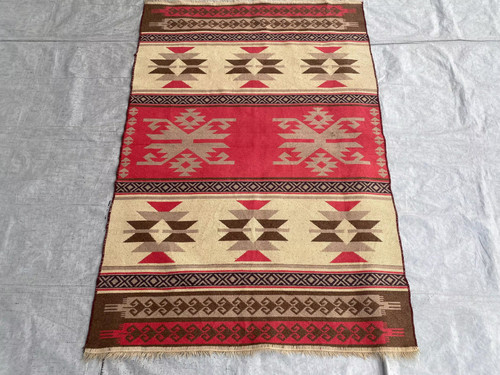 Afghan wool kilim rug - afghan,