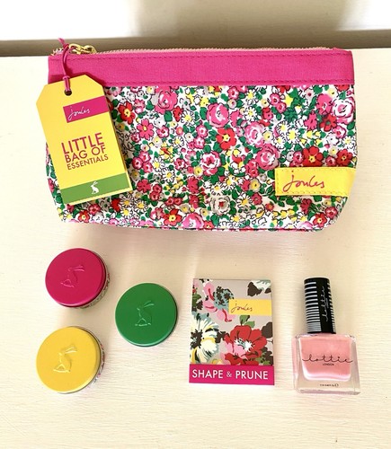 Joules pink floral - floral, bag