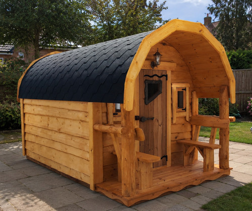 Garden shed wooden hut margo4 - garden,