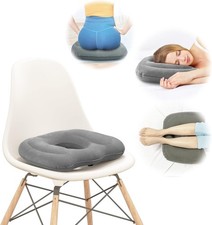Inflatable Donut Pillow,Hemorrhoid Cushion- Excellent for Tailbone, Prostate, Sc