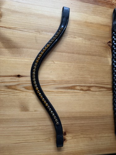 Crystal bling browband - crystal, fss
