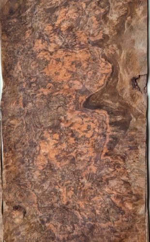 Burr burl walnut veneer - walnut, 91