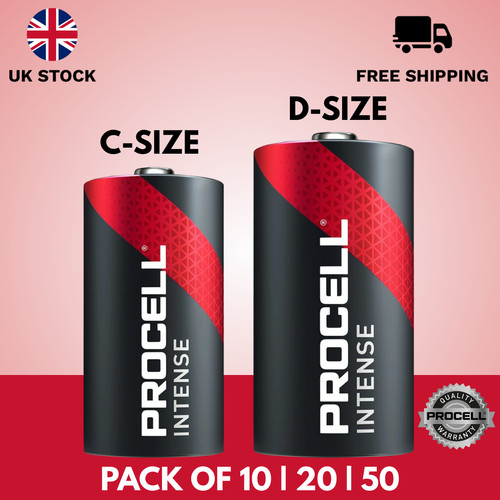 Duracell procell intense - c, &