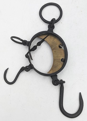 Antique buffalo hide iron - buffalo,