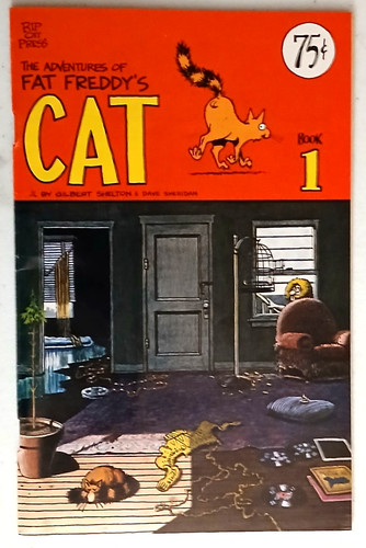 Fat freddy cat 1 signed - freddy's,