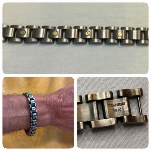 Men titanium 14k gold - men’s,