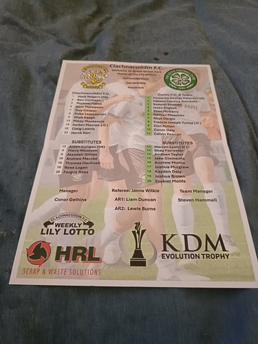 Clachnacuddin celtic kdm - v, b