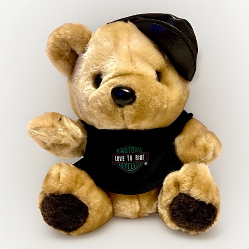 Harley davidson plush teddy - harley,